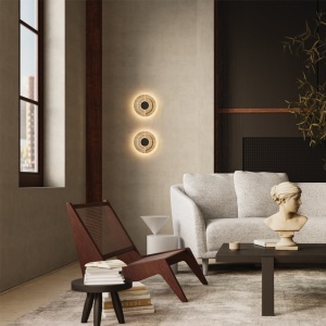 Aplica de perete LED din travertin natural Daylight - Img 2
