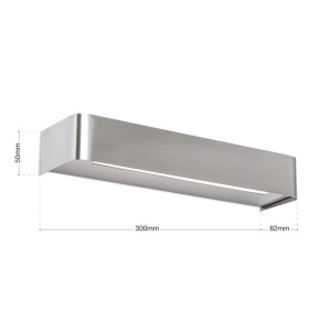 Aplica de perete LED iluminat ambiental BERNHARD satin 234364 universul-luminii.ro