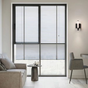 Aplica de perete LED metal negru cu sticla, LUMIEN - Img 3