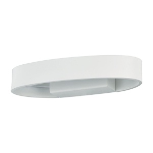 Aplica de perete LED moderna ZED AP1 OVAL BIANCO 115153