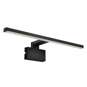 Aplica de perete LED pentru baie IP44 Marlee negru 4000K 133314 universul-luminii.ro