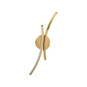 Aplica de perete LED SHIRO auriu