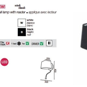 Aplica de perete LED Sweet 29951 51294 universul-luminii.ro