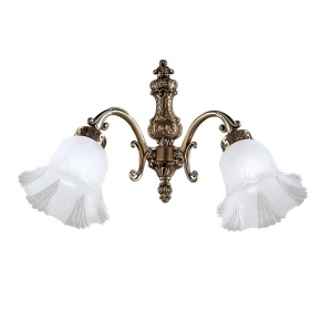 Aplica de perete LUX design clasic realizata manual Bell - Img 1