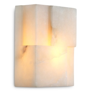 Aplica de perete LUX din alabastru Fabiano