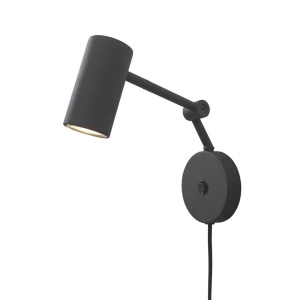 Aplica de perete metal design modern Montreux negru