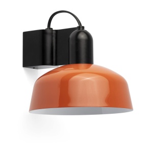 Aplica de perete metal TATAWIN negru, orange