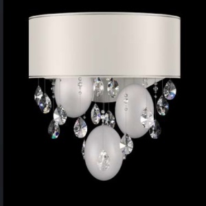 Aplica de perete moderna Vision design LUX Cristal Bohemia Exclusive DAWN 01-WL 95394 universul-luminii.ro