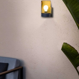 Aplica de perete pentru iluminat exterior IP65 KILA amber 101484 universul-luminii.ro