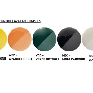 Aplica de perete sau tavan design italian realizata manual din ceramica BELLOTA 125704 universul-luminii.ro