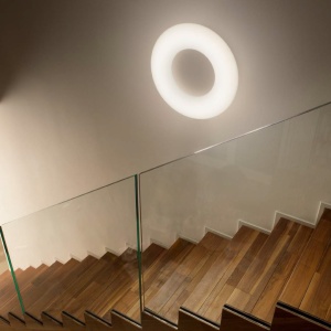 Aplica de perete sau tavan, diametru 30cm, LED POLO PL80 BIANCO 140537 176514 universul-luminii.ro
