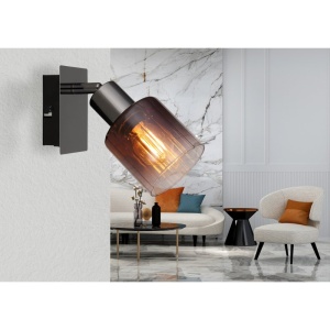 Aplica de perete stil minimalist SATELLA 1L 163094 universul-luminii.ro