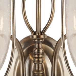 Aplica de perete traditionala stil clasic Silhoutte 2L 6352-2AB SRT 47984 universul-luminii.ro