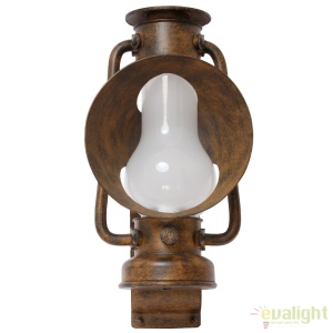 Aplica design rustic iluminat exterior din fier forjat WL 3440 42704 universul-luminii.ro