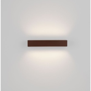 Aplica exterior corten liniara 38cm IP65 LED CCT PRISMATIC - Img 8