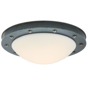 Aplica exterior design industrial din fier forjat DE 2552-A, 73cm