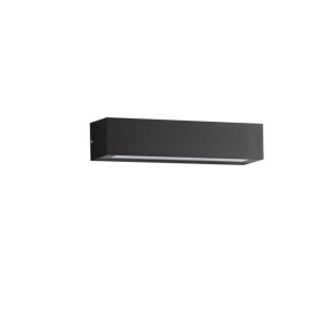 Aplica exterior neagra liniara 22cm IP65 LED CCT PRISMATIC - Img 2