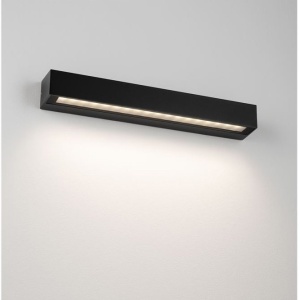 Aplica exterior neagra liniara 50cm IP65 LED CCT PRISMATIC
