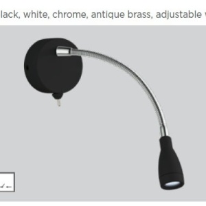 Aplica flexibila cu reader LED design minimalist Flexy Wall - Img 3