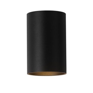 Aplica iluminat ambiental metal negru Cyls