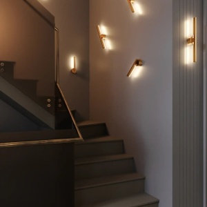 Aplica LED ambientala stil minimalist Merano II aurie 161204 universul-luminii.ro