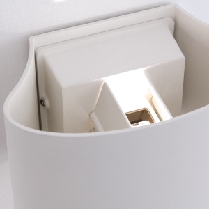 Aplica LED de exterior design modern ambiental IP54 GRETA alba 200234 universul-luminii.ro
