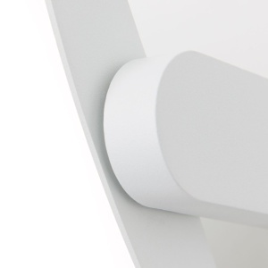 Aplica LED de exterior reglabila IP54 GINGE alba 235894 universul-luminii.ro