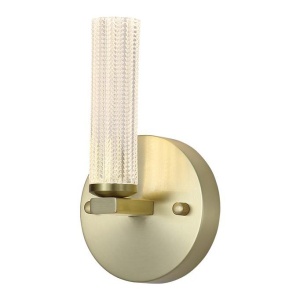 Aplica LED de perete baie metal alama IP44 Aberdeen