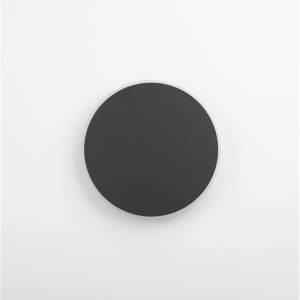 Aplica LED de perete design ambiental CYRCLE 30cm negru 107164 universul-luminii.ro