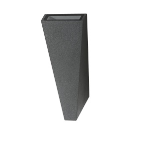 Aplica LED de perete exterior cu iluminat ambiental IP54 ZITA XL gri inchis 70814 universul-luminii.ro