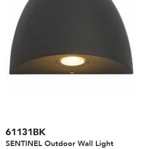Aplica LED de perete exterior moderna IP54 Sentinel 223144 universul-luminii.ro