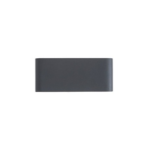 Aplica LED de perete pentru iluminat exterior, up/down, IP65 Cini grafit 17,5cm