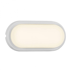 Aplica LED de perete sau tavan cu protectie IP54 Cuba Bright Oval 2019191001 NL