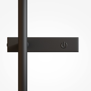 Aplica LED de perete stil minimalist Touch negru 146464 universul-luminii.ro