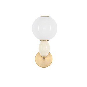 Aplica LED decorativa ceramica bej, alb, OBRIE 245404 universul-luminii.ro