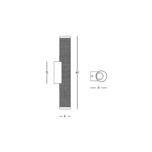 Aplica LED design decorativ modern Hilda 153954 universul-luminii.ro