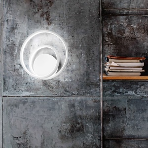 Aplica LED design modern circular OZ AP ON-OFF OTTONE - Img 2