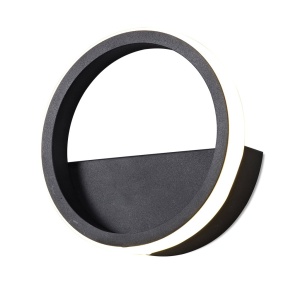 Aplica LED design modern minimalist KITESURF neagra - Img 1
