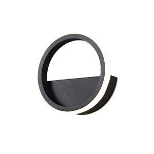Aplica LED design modern minimalist KITESURF small neagra - Img 1