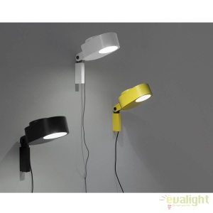 Aplica LED dimabila design ultra-modern INVITING neagra 57301 51354 universul-luminii.ro