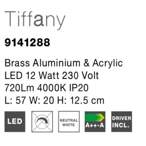 Aplica LED directionabila pentru oglinda / tablou Tiffany NVL-9141288 77384 universul-luminii.ro