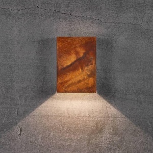 Aplica LED exterior cu iluminat up/down IP54 Fold 15 corten 2019051038 NL 190354 universul-luminii.ro