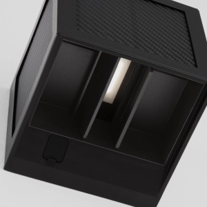 Aplica LED exterior iluminat arhitectural IP65 CONOR negru - Img 12