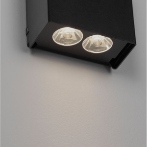Aplica LED exterior iluminat sus si jos IP65 ELIO antracit 250234 universul-luminii.ro