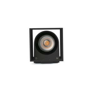 Aplica LED exterior IP65 KOV 1L Black square 6W 3000K - Img 3