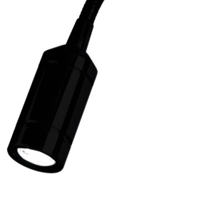 Aplica LED flexibila stil minimalist Flexy negru/crom - Img 2