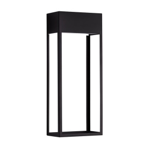 Aplica LED iluminat ambiental perete exterior IP65 MOBY negru