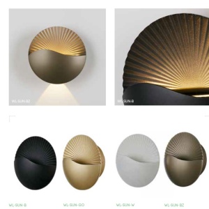 Aplica LED iluminat ambiental Sunrise, Gold - Img 6