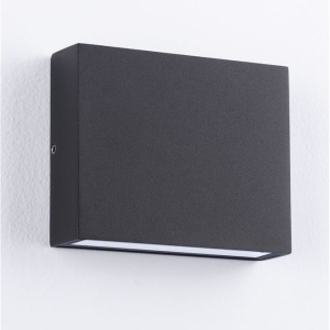 Aplica LED iluminat exterior ambiental IP54 TICK II negru 158414 universul-luminii.ro
