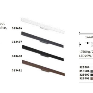 Aplica LED iluminat exterior Ip54 Linea ap d144 antracit 248104 universul-luminii.ro